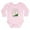 Petal Pink, variant on CafePress - PERFECT TO BE Body Suit - Long Sleeve Cotton Baby Bodysuit