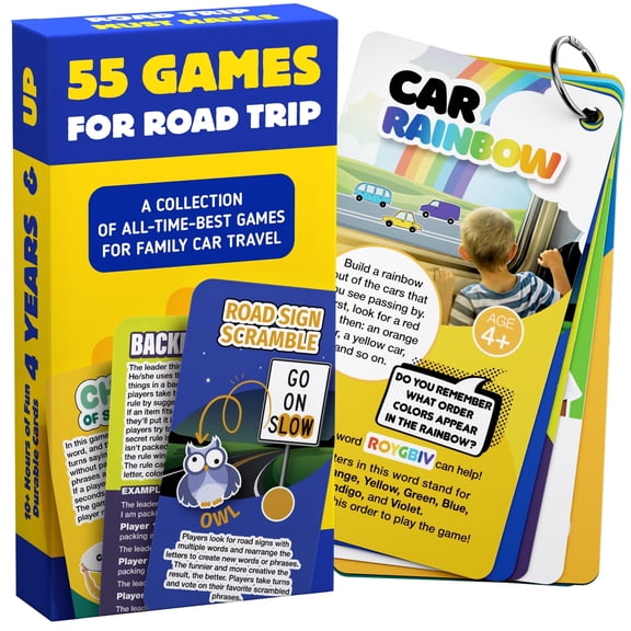 Road Trip Games - 55 Fun Car Games for Kids and Adults