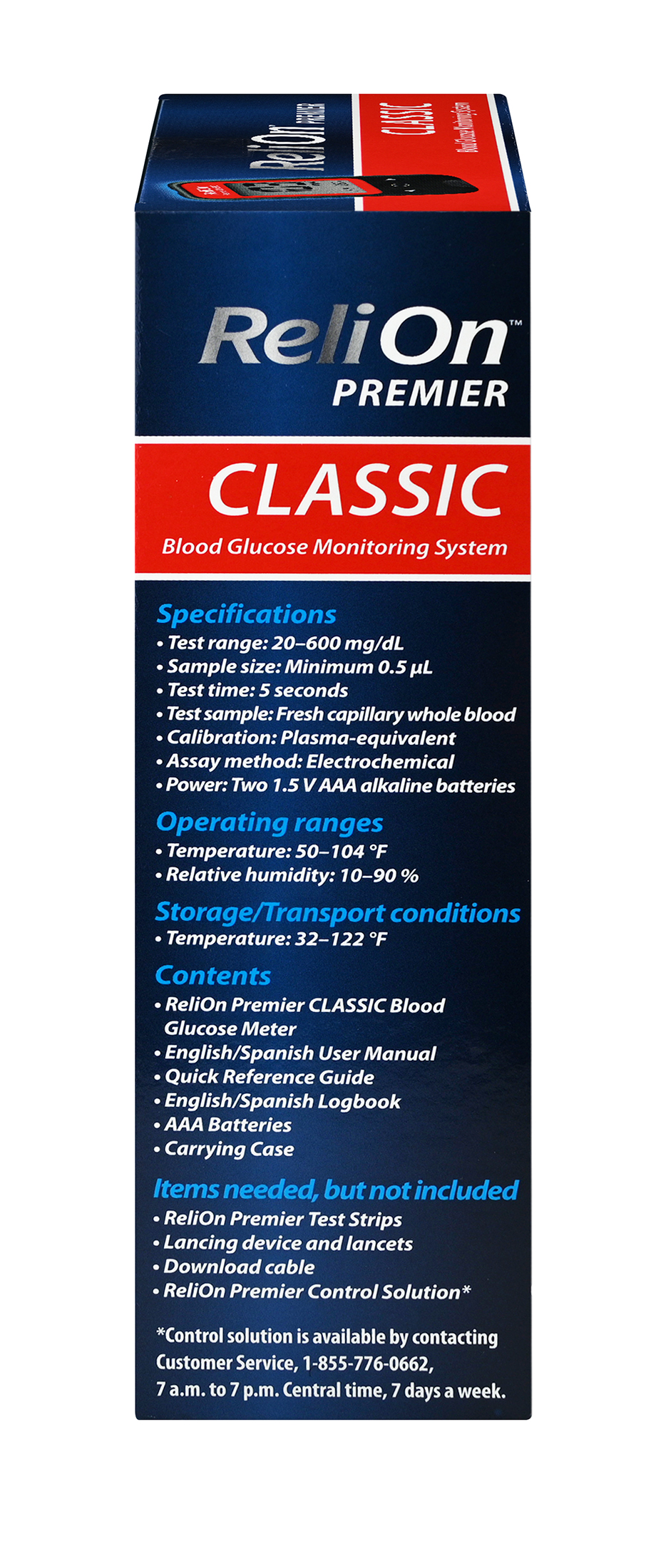 ReliOn Premier Classic Blood Glucose Monitoring System photo 4