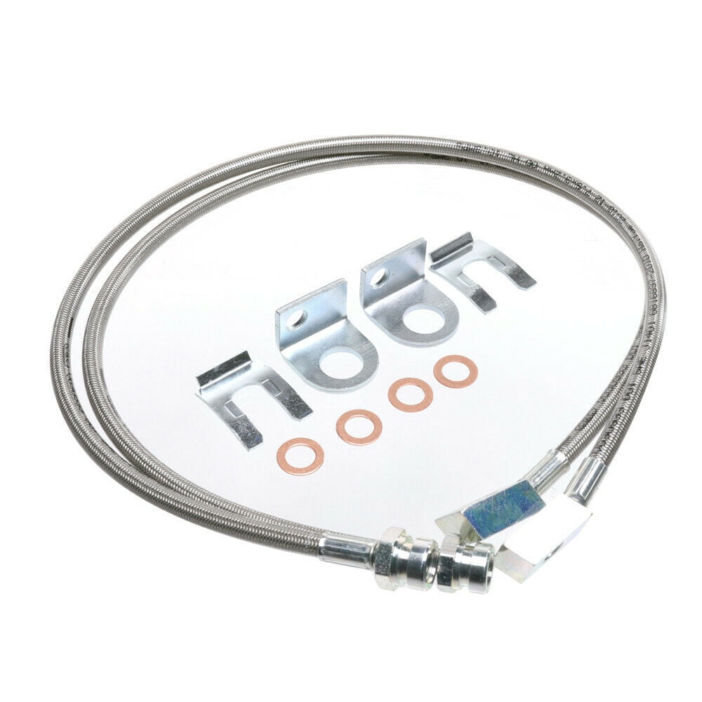 iFJF 46" Stainless Steel Extended Brake Line Kit For Jeep Cherokee XJ