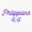 1pcs, variant on Philippians 44 Blue Text Sticker