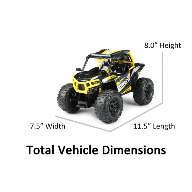 New Bright RC 1:14 Radio Control 2019 Polaris RZR - Yellow