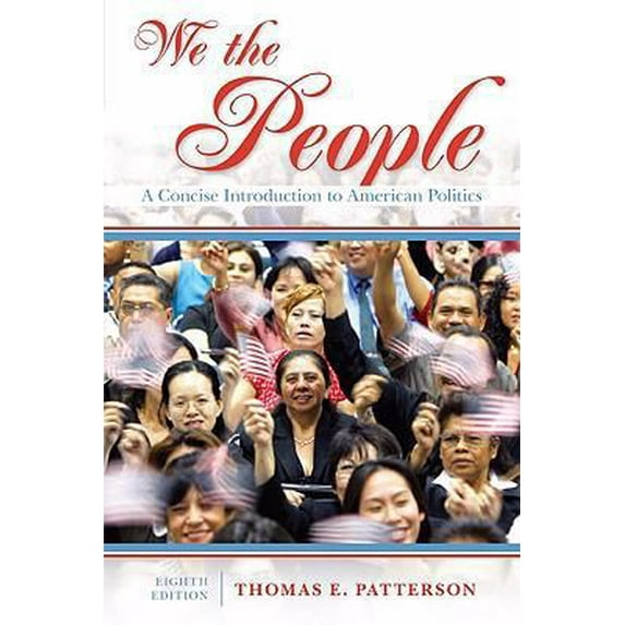 Pre-Owned We The People (Paperback) 0073378968 9780073378961