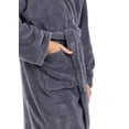 thumbnail image 3 of Microfiber Fleece Shawl Robe for Girls BC BARE COTTON Grey, 3 of 6