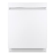 GE Appliances GDT225SGLWW 24 Inch Built In Fully Integrated Dishwasher White