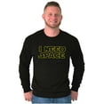 thumbnail image 5 of I Need Space Socially Distant Sci-Fi Long Sleeve TShirt Men Women Brisco Brands S, 5 of 6