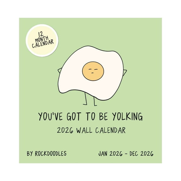 2026 Pun Wall Calendar
