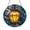 Acrylic 3.5 Inch, variant on Lantern Stained Glass Style Suncatcher, Glowing Light Window Hanging for Cozy Whimsical Home Decor Themes