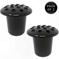 thumbnail image 5 of Memorial Flower Holders for Graves, Black Grave Vases Insert for Cemetery Decorations, 5 of 5