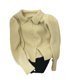 thumbnail image 5 of Cárdigan de punto con cuello de polo de alta gama retro francés, nuevo diseño superior de otoño e invierno, chaqueta suéter versátil para mujer, 5 of 5