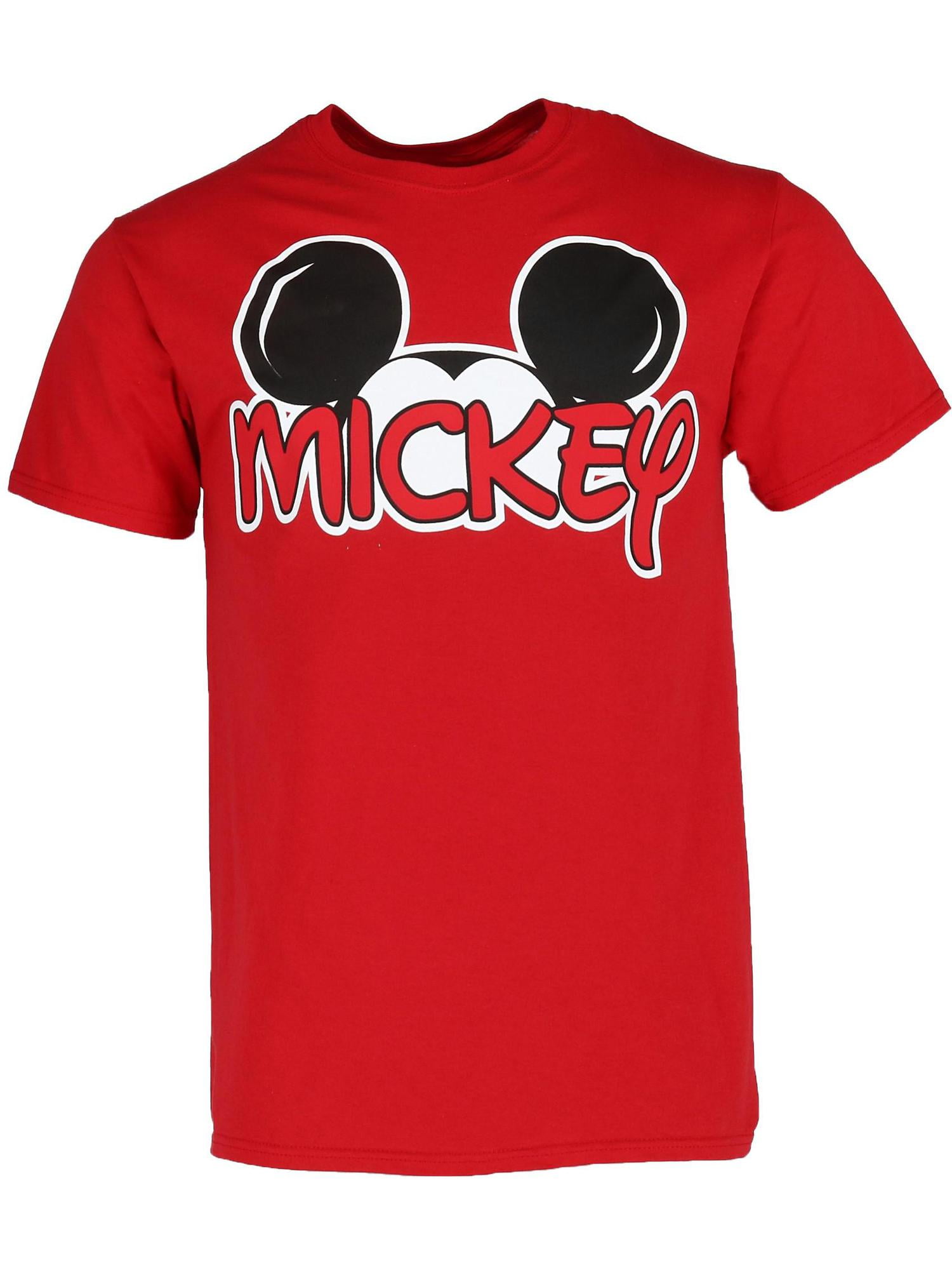 Disney - Disney Mickey Mouse Tee Shirt (Men's Big & Tall) - Walmart.com