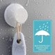 thumbnail image 2 of Juego de 4 Toalleros TUNC Corona para Baño Blanco 5,2*3,3cm Sencillez, 2 of 4