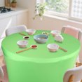 thumbnail image 3 of Universal Round Elastic Tablecloth Secure Fit With Corner Bands For Large Circular Dining, 3 of 4