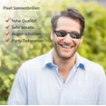 thumbnail image 2 of Pixel Art Mosaic UV Protection Sunglasses, 2 of 7