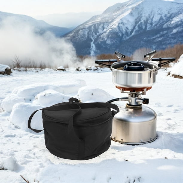 Hytrove Organizador Portátil Para Cocina De Camping Con Asa Y Malla