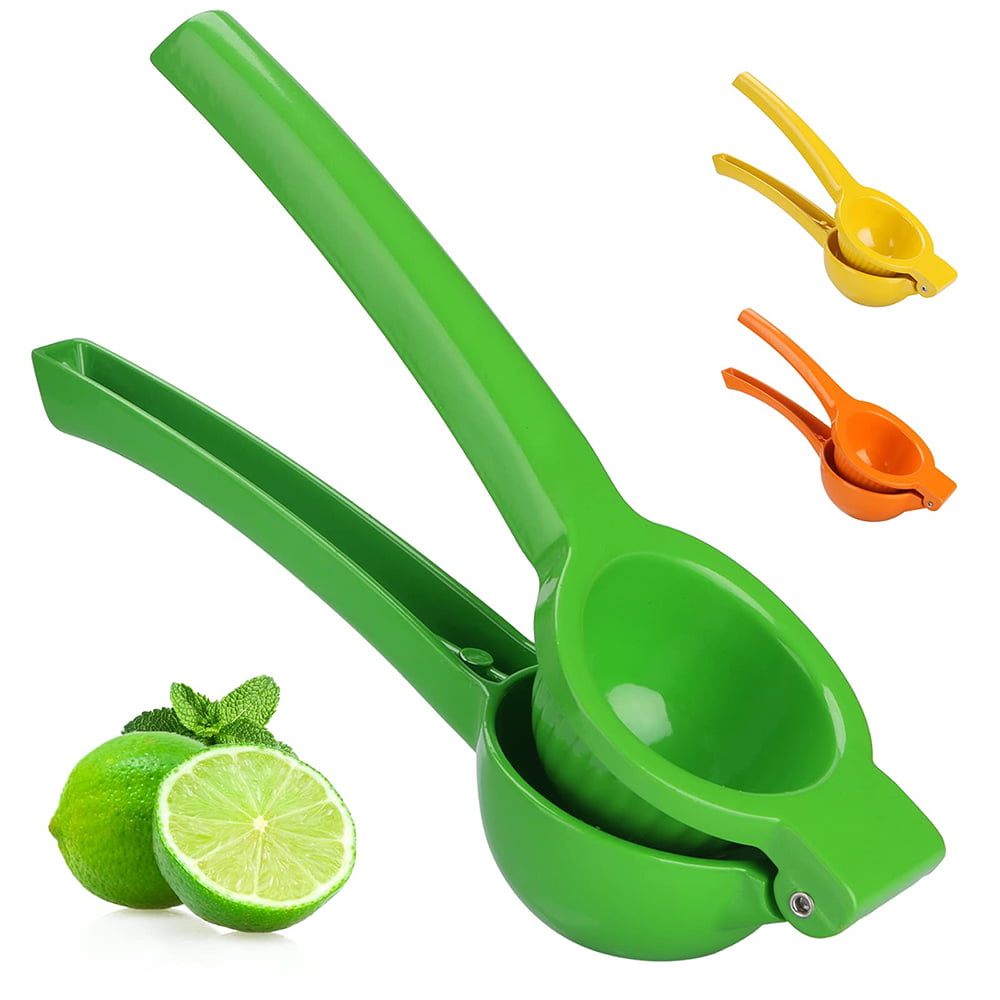 Manual Juicer Citrus Lemon Squeezer Fruit Lime Press Metal Kitchen Tool Red New 