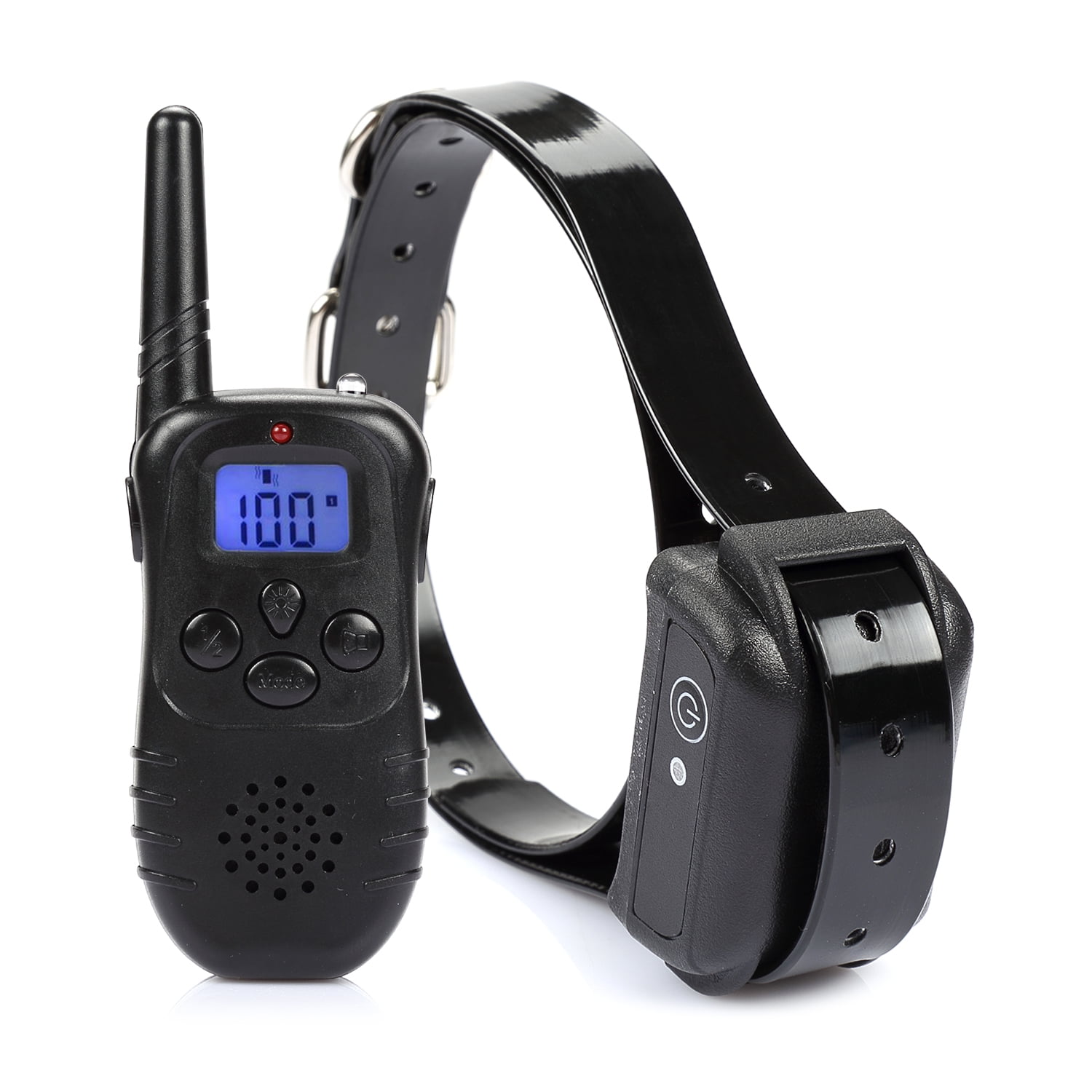 CoastaCloud 330 Yards Remote Control Dog Training Ecollar With Dry Batteries Digital LCD with