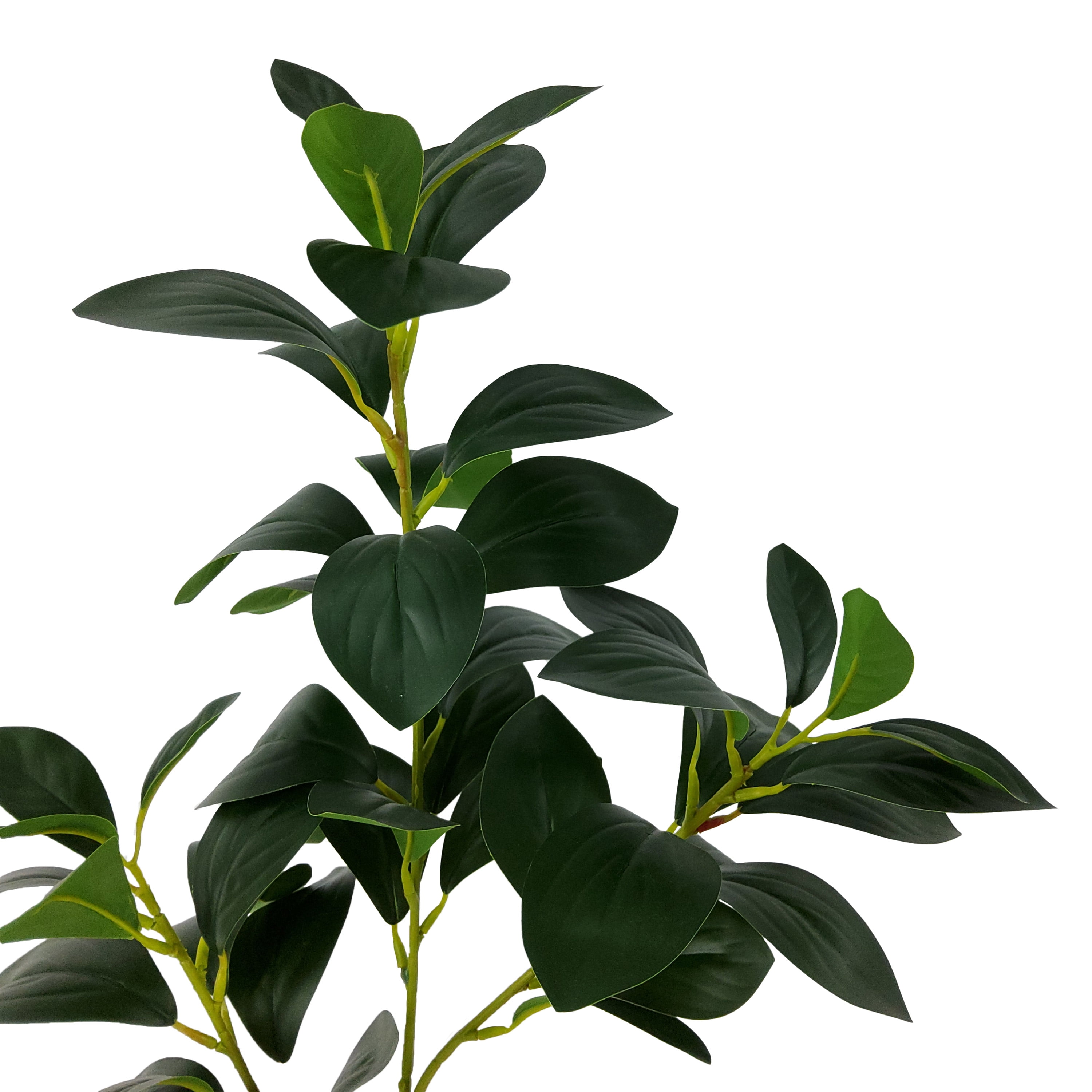 (2 pack) Mainstays 25.5" Indoor Artificial Foliage Stem, Peperomia, Green Color. Not in Pot.