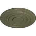 thumbnail image 3 of Ekena Millwork 18"OD x 1 1/4"P Oldham Ceiling Medallion (Fits Canopies up to 8 5/8"), Hand-Painted Spartan Stone, 3 of 5