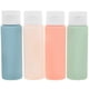thumbnail image 1 of 4 pcs Travel Size Shampoo Bottles Empty Lotion Bottles Portable Squeeze Bottle Refillable Lotion Bottles, 1 of 3