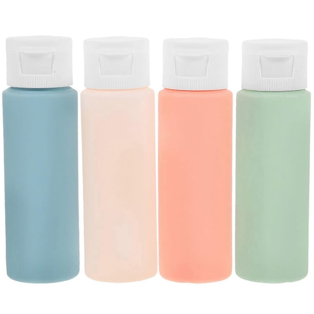4 pcs Travel Size Shampoo Bottles Empty Lotion Bottles Portable Squeeze Bottle Refillable Lotion Bottles