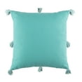 thumbnail image 4 of SAFAVIEH Branda Paisley 16" x 16" Plush Pillow with Fringe, Multi, 4 of 5