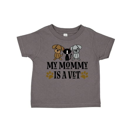 Inktastic Veterinarian Mommy is a Vet Boys or Girls Toddler T-Shirt