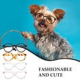 thumbnail image 3 of 4 Uds. Gafas de sol para gatos y perros, gafas para mascotas, gafas para Cosplay para perros y gatos, 3 of 5