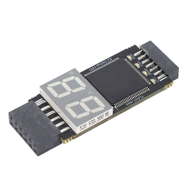 Tarjeta De Prueba Del Analizador De Computadora Portátil, Tarjeta De Diagnóstico De Placa Base Interfaz PCIE LPC Alta Tasa De Reconocimiento Para Placa Base De Computadora PC