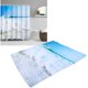 thumbnail image 2 of Cortina de ducha con gancho gratis Cortina de ducha impermeable para suministros de baño para el hogar 180x180cm, 2 of 5