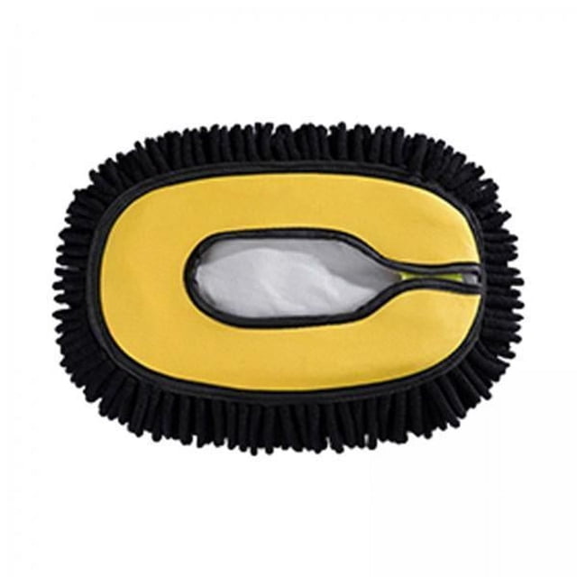 3 Fundas Para Cabezal De Fregona De Microfibra Para Coche, Tamaño De Fregona De Lavado Con Mango Largo: 27x15cm, Duraderas
