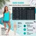 thumbnail image 4 of Olaglory Tankini Swimsuits for Women Two Piece Bathing Suit for Women Modest Blouson with Shorts Athletic Swimwear, 4 of 6