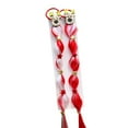 thumbnail image 2 of Christmas Braided Wig with Bow-Ties and High Ponytail Hair Ties - Polyester, Elastic, Reusable, Easy Wear, Non-Slip Hair Accessory for Holiday Parties & Photo Props, 2 of 6