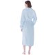 thumbnail image 2 of PAVILIA Batas para Mujer Albornoz Suave y Esponjoso de Lana Felpa Acogedora Bata Larga de Spa con Adornos de satén (S/M Azul Claro), 2 of 5