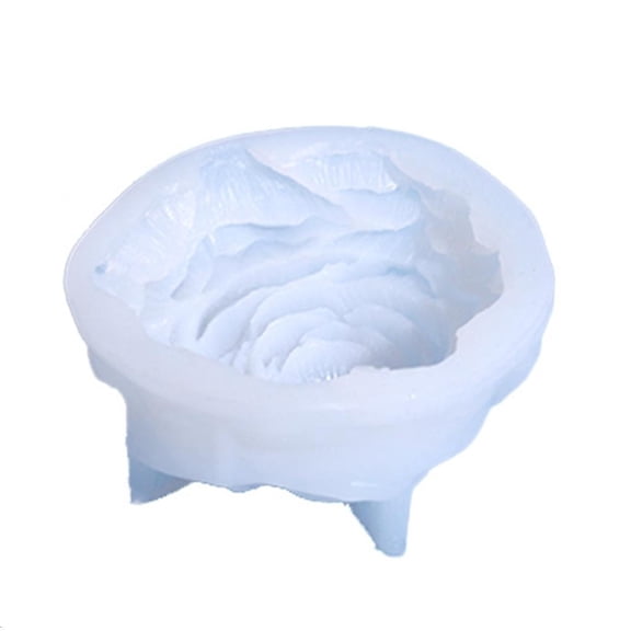 YIEMEEN Large Peony Candle Silicone Mold Rose Cake Chocolate Silicone Mold Soap Mold