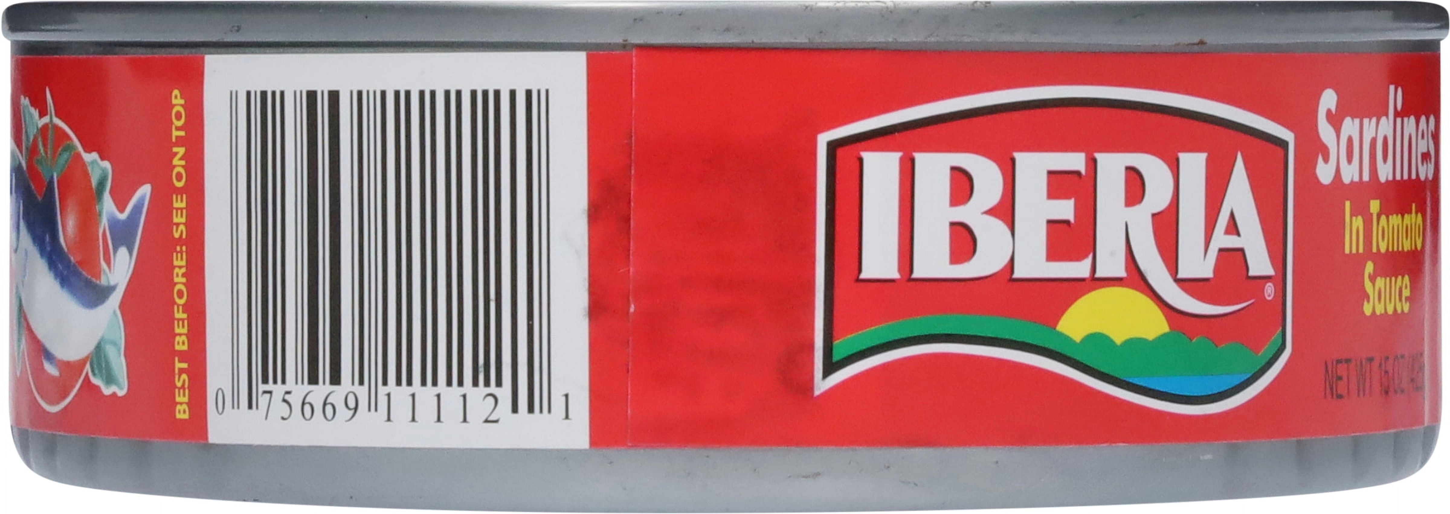 (2 pack) Iberia Sardines in Tomato Sauce 15 oz