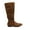 WIDE/CALF/TAUPE, variant on BURUDANI Womens Wide Calf Faux Fur Slouchy Low Heel Side Zip Knee High Boots Blvd-W Wide/Calf Winter Boots