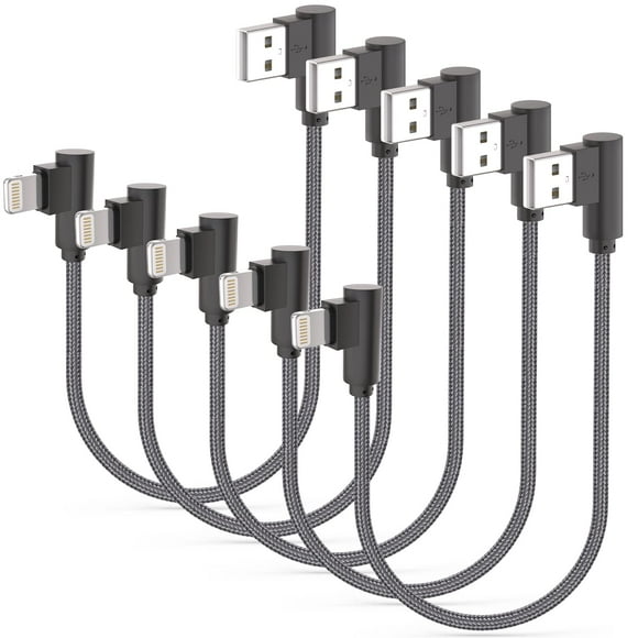 Cable Lightning Charger Osecet para iPhone, 1 pie, 5 unidades, certificado MFi