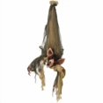 thumbnail image 1 of Murciélago colgante de Halloween para exteriores, tamaño real, de 71 cm, con apertura del mes, accesorio animado con ojos iluminados activados por sonido y movimiento, sonidos espeluznantes y risas., 1 of 5
