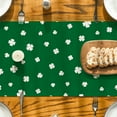 thumbnail image 3 of Smile Lucky Green Shamrock St. Patrick's Day Table Runner 13 x 90 Inch, 3 of 7