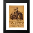 thumbnail image 2 of Boardman Robinson 11x14 Black Modern Framed Museum Art Print Titled - Left Behind in Serbia (1918), 2 of 5