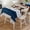 Multi, variant on Blue Brown Farmhouse Tablecloth Rectangle Table Cloths 54x108, Waterproof Outdoor Table Cloth Covers Decorative Table Protector, Vintage Retro Wooden Washable Table Cover for Kitchen Dinning Party