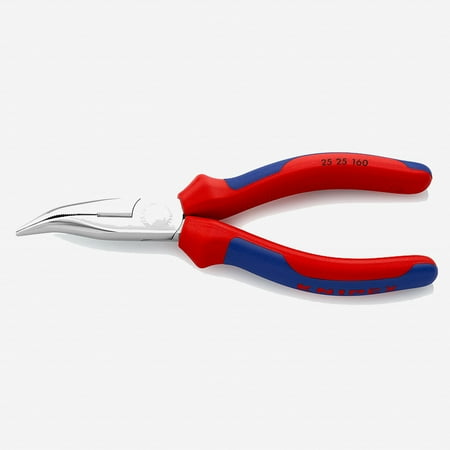 

Knipex 6.3 Chain Nose Side Cutting Pliers (Radio Pliers) Chrome - MultiGrip