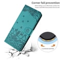 thumbnail image 5 of Wallet Cat Embossed Flip Over Leather Case For iPhone 15 Pro Max 14 Plus 13 Mini 12 Pro 11 SE 2022 2020 X XS XS Max XR 8 7 Plus, 5 of 5