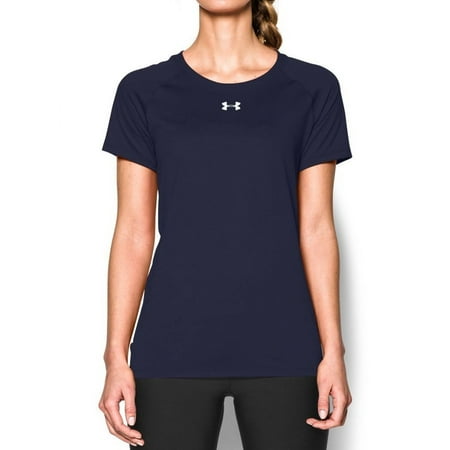 Under Armour Womens Size Medium UA HeatGear Loose Tee, Midnight Navy