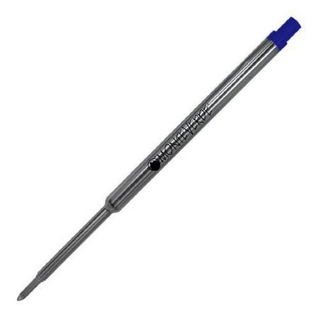 UPC: 0080333884621 | Monteverde W42 Capless Gel Ballpoint Refill to Fit Waterman Ballpoint Pens – Blue  Fine  2 Pack (W422BU)