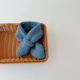 thumbnail image 4 of Tittly Scarf for Women Winter Scarf Kids Fleece Scarf Solid Knitted Scarves Warm Shawl Children Neck Warmer For Baby Boys Girls 04Y Hair Scarf Winter Scarf Blue One Size, 4 of 6