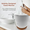 thumbnail image 7 of SereneLife Counter Towel Warmer Bucket - with Customized Fragrance for Spa and Bathroom, Luxury Towel Heater, Auto Shut Off, Fits 1 Large Towel, Blanket, Bathrobe, PJs (Cherry), 7 of 7