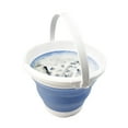 thumbnail image 5 of SAMMART 5.5L (1.4 Gallon) Collapsible Plastic Bucket - Foldable Round Tub - Portable Fishing Water Pail - Space Saving Outdoor Waterpot, 5 of 6