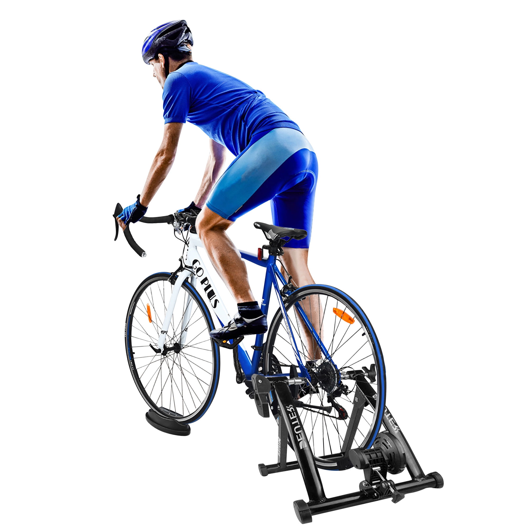 Magnetic Bicycle Trainer Bike Turbo Trainer Stationary Exercise Stand Indoor GYM